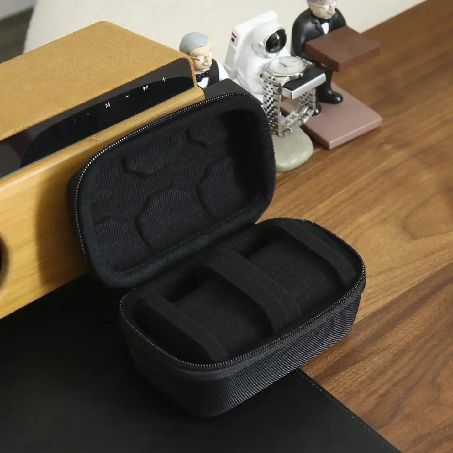 Watch Box Organizer – Portable Travel Case for Wristwatches and Smartwatches