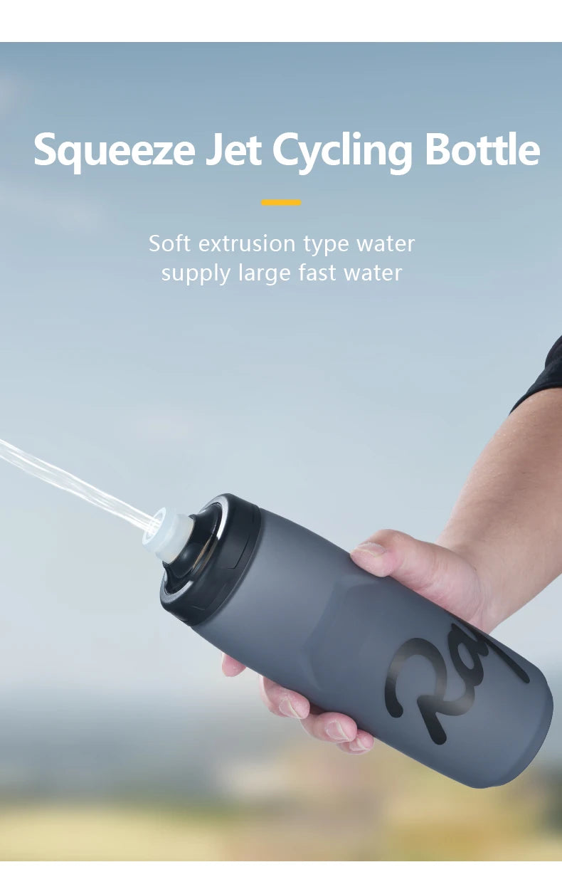 Rapha 620ml/750ml Cycling Water Bottle – Lightweight, Leak-Proof, BPA-Free, Squeezable Sports Bottle for Bike, Hiking & Camping
