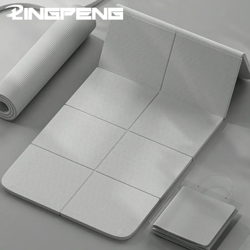 Foldable Yoga Mat – Non-Slip, Eco-Friendly & Lightweight for Travel, Home Workouts & Outdoor Fitness