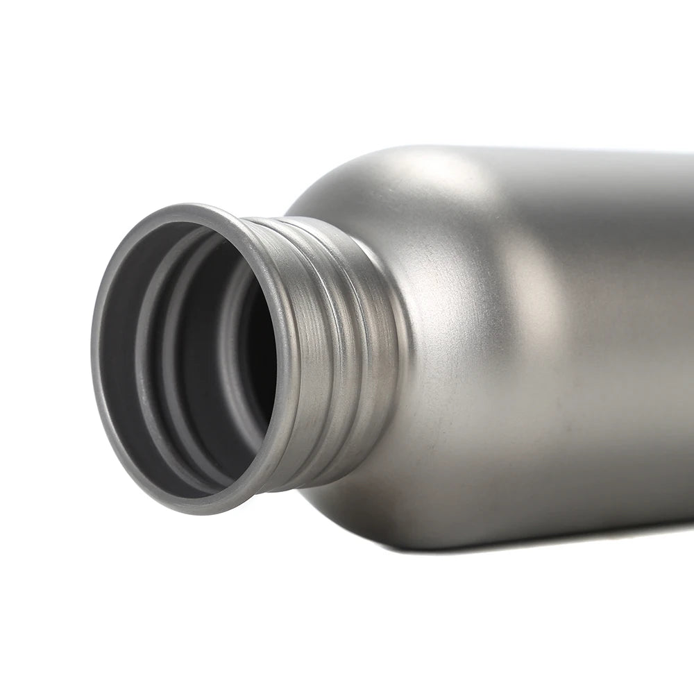 Titanium Tumbler Water Bottle – 500ml/600ml/750ml Lightweight Flask for Outdoor, Gym, Cycling, and Travel