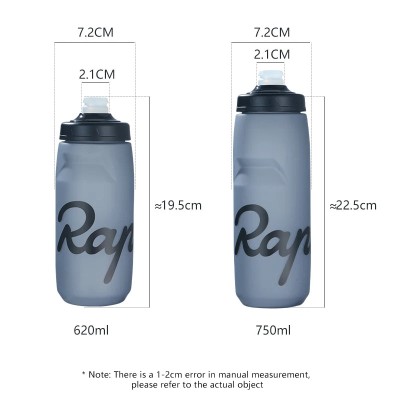 Rapha 620ml/750ml Cycling Water Bottle – Lightweight, Leak-Proof, BPA-Free, Squeezable Sports Bottle for Bike, Hiking & Camping