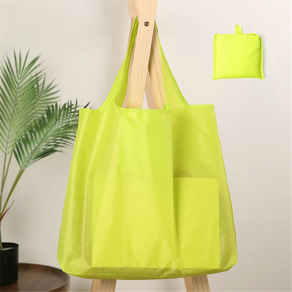 Durable Oxford Cloth Shopping Bag – Reusable Eco Tote for Women, 53x38x10cm, No Zipper