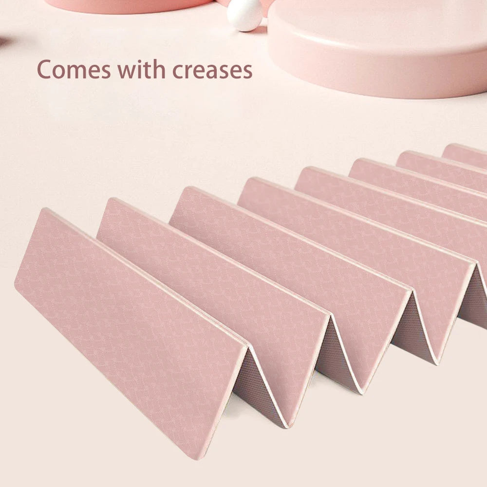Foldable Yoga Mat – Non-Slip, Eco-Friendly & Lightweight for Travel, Home Workouts & Outdoor Fitness