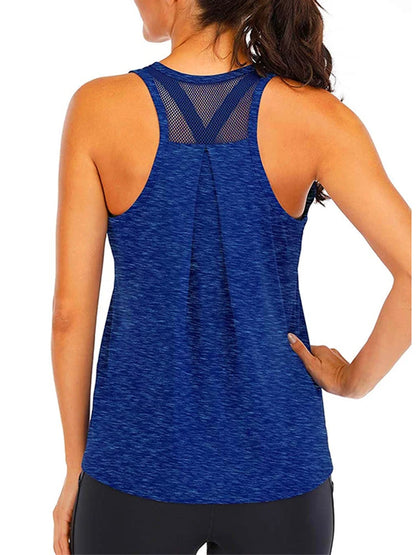 Women's Quick-Dry Yoga Tank – Breathable Workout Top