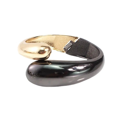 Mixed Color Alloy Cuff Bracelet – Bold Metal Statement Jewelry for Women