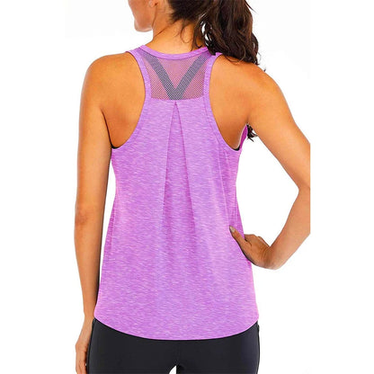 Women's Quick-Dry Yoga Tank – Breathable Workout Top
