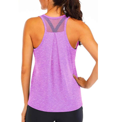Women's Quick-Dry Yoga Tank – Breathable Workout Top