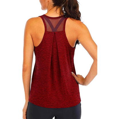Women's Quick-Dry Yoga Tank – Breathable Workout Top