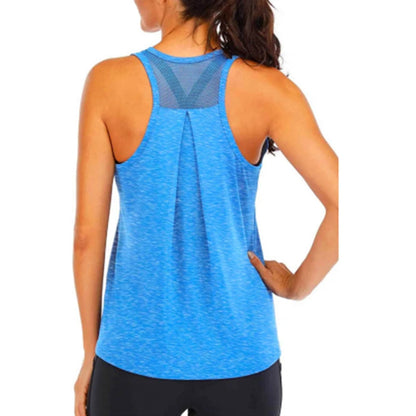 Women's Quick-Dry Yoga Tank – Breathable Workout Top