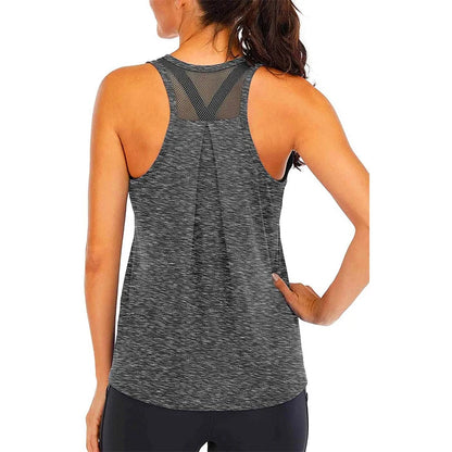 Women's Quick-Dry Yoga Tank – Breathable Workout Top