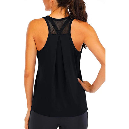 Women's Quick-Dry Yoga Tank – Breathable Workout Top