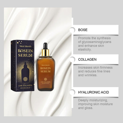 Face Bosein Serum Replenishing Collagen Repairing Increasing Skin Elasticity Brightening Skin Tone Moisturizing Essence Lotion
