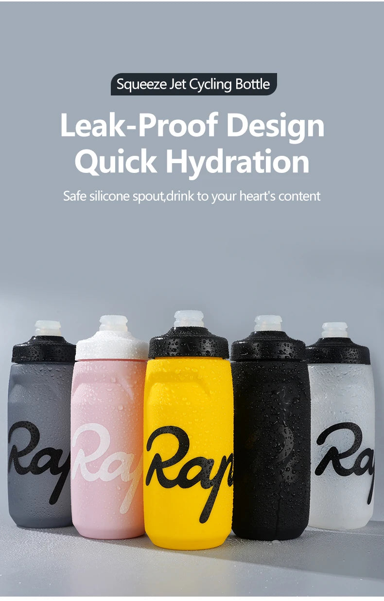 Rapha 620ml/750ml Cycling Water Bottle – Lightweight, Leak-Proof, BPA-Free, Squeezable Sports Bottle for Bike, Hiking & Camping