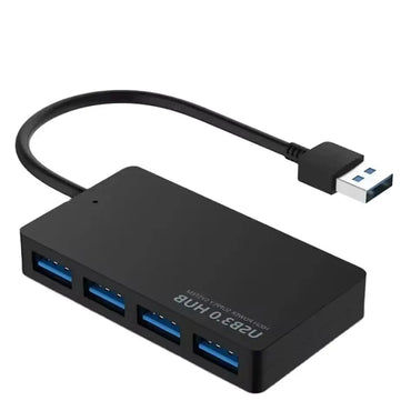 4-Port USB Splitter – USB 3.0 Multi-Hub Adapter for Windows & Mac
