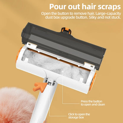 Reusable Pet Hair Remover Roller – Portable, Washable & Eco-Friendly for Dogs, Cats & Clothes