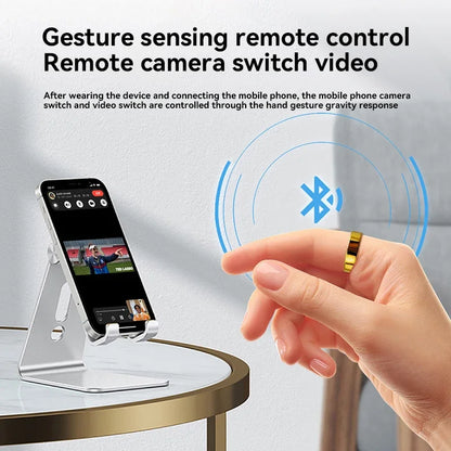 SR08 Smart Ring – 2025 Bluetooth Health Tracker with Sleep, Heart Rate & Activity Monitoring (Unisex)