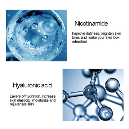 500ml Niacinamide & Hyaluronic Acid Facial Toner – Moisturizing Essence Water for Dry & Dull Skin
