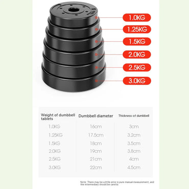 Adjustable Dumbbell Set with Connector Bar – Home Gym Strength Training Equipment (Unisex)
