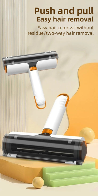 Reusable Pet Hair Remover Roller – Portable, Washable & Eco-Friendly for Dogs, Cats & Clothes