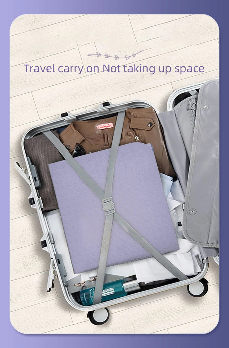 Foldable Yoga Mats Are Suitable for Travel Non-slip, Eco-friendly, Lightweight Folding Exercise Mats, Portable Home Gyms and Out