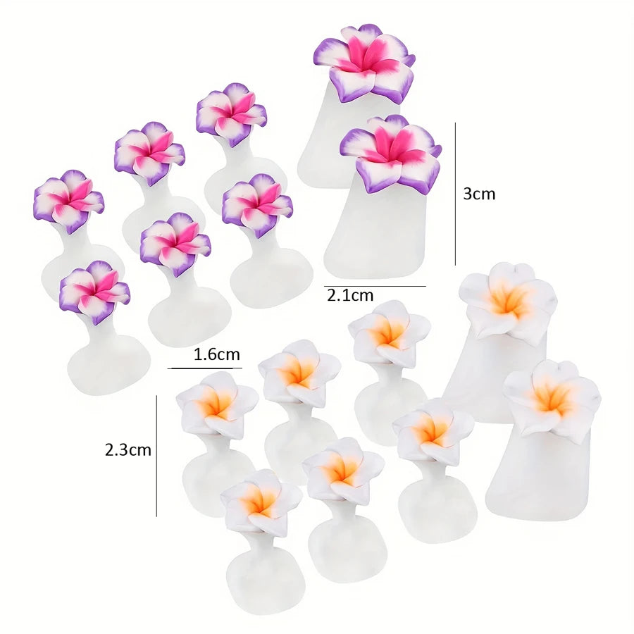 8Pcs Silicone Toe Separators – Soft Reusable Spacers for Pedicure & Nail Polish