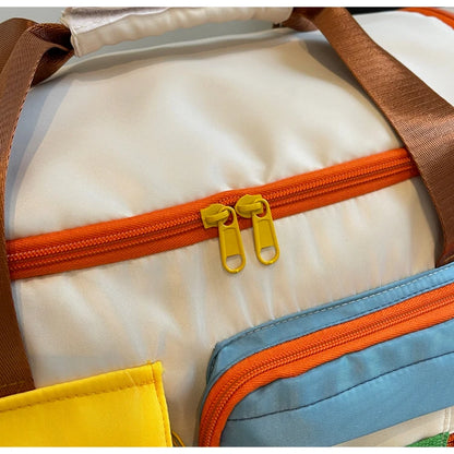 Unisex Duffel Travel & Gym Bag – Waterproof Shoulder Tote for Fitness, Yoga, and Swimming