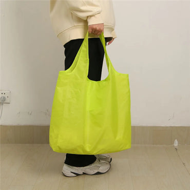Durable Oxford Cloth Shopping Bag – Reusable Eco Tote for Women, 53x38x10cm, No Zipper