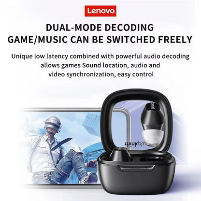 Lenovo XT62 Wireless Earbuds – Bluetooth 5.3 HiFi Sound, Noise Reduction, Mic & Touch Control