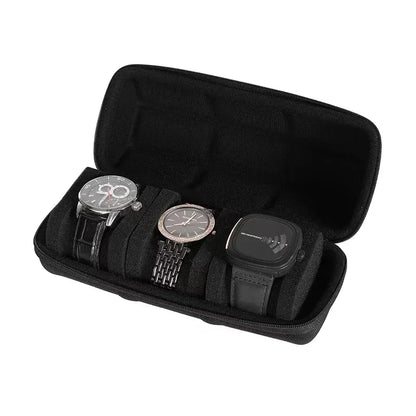 Watch Box Organizer – Portable Travel Case for Wristwatches and Smartwatches