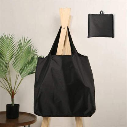 Durable Oxford Cloth Shopping Bag – Reusable Eco Tote for Women, 53x38x10cm, No Zipper