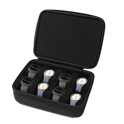 Watch Box Organizer – Portable Travel Case for Wristwatches and Smartwatches