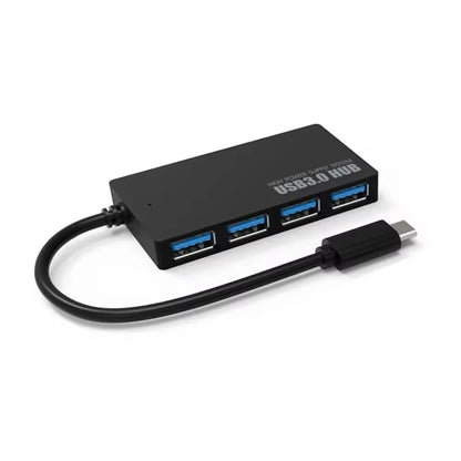 4-Port USB Splitter – USB 3.0 Multi-Hub Adapter for Windows & Mac