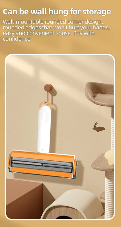 Reusable Pet Hair Remover Roller – Portable, Washable & Eco-Friendly for Dogs, Cats & Clothes