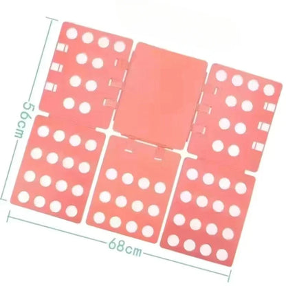 Adjustable Plastic Clothes Folding Board – Fast Laundry Organizer for Kids & Adults