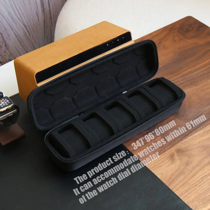 Watch Box Organizer – Portable Travel Case for Wristwatches and Smartwatches