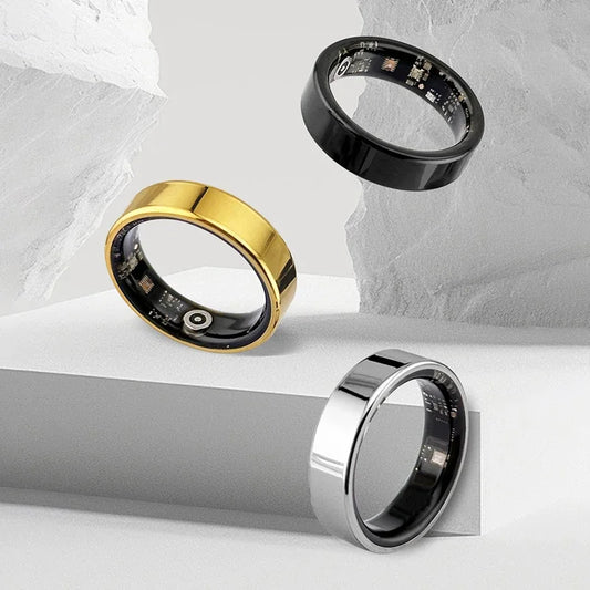 SR08 Smart Ring – 2025 Bluetooth Health Tracker with Sleep, Heart Rate & Activity Monitoring (Unisex)