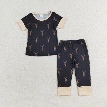 Camouflage Baby Bamboo Pajamas Set – Boutique Soft Summer Sleepwear (0–8Y)