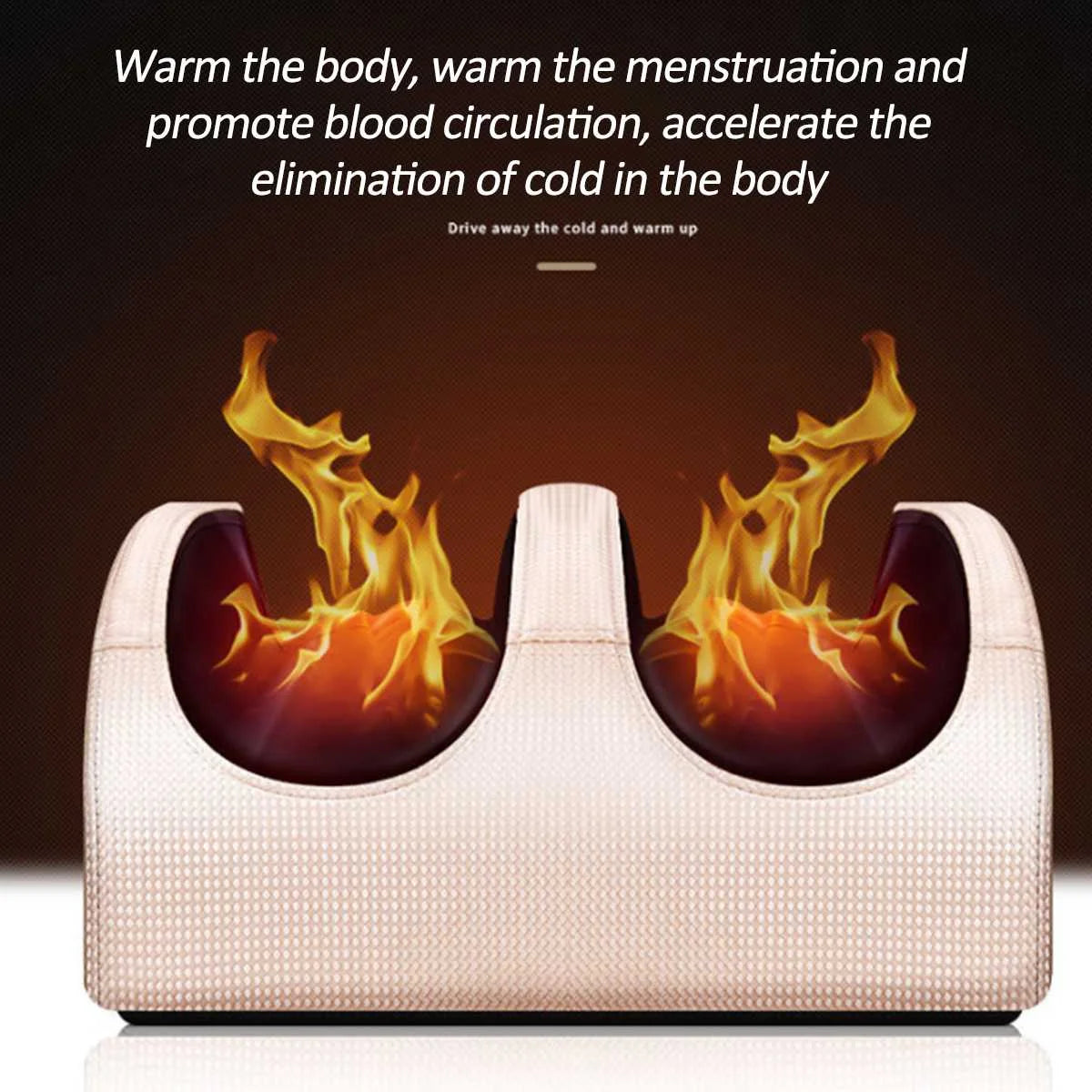  Infrared heating foot massager promoting blood circulation and cold elimination